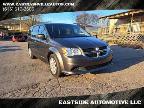 2017 Dodge Grand Caravan for sale at EASTSIDE AUTOMOTIVE LLC in Nashville TN