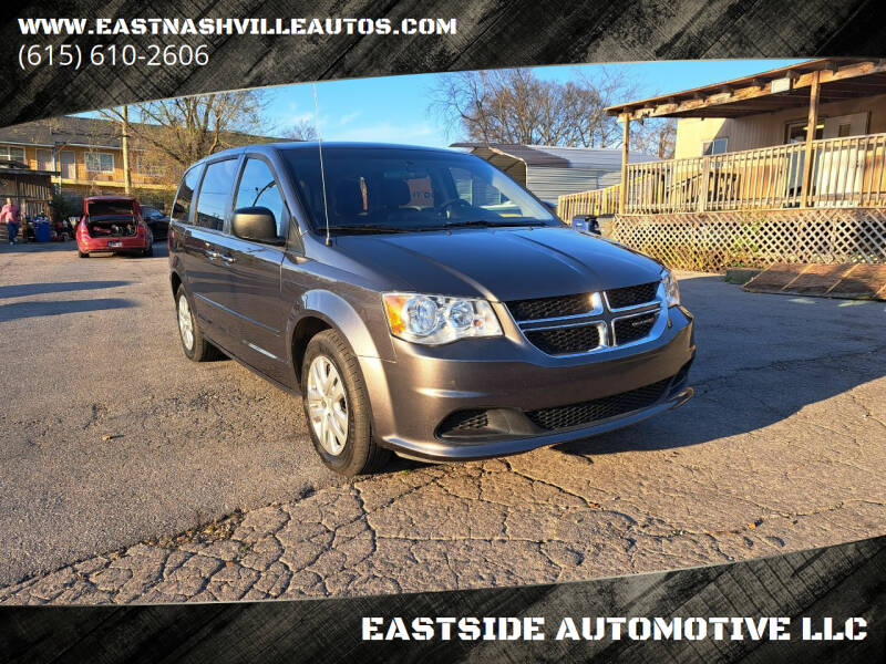 2017 Dodge Grand Caravan for sale at EASTSIDE AUTOMOTIVE LLC in Nashville TN