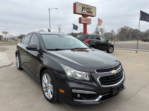 2015 Chevrolet Cruze for sale at Irving's Motors in Amarillo TX