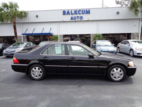 2002 Acura RL for sale at BALKCUM AUTO INC in Wilmington NC