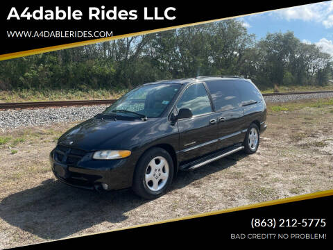 1999 Dodge Grand Caravan for sale at A4dable Rides LLC in Haines City FL