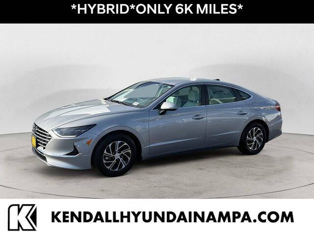 2023 Hyundai Sonata Hybrid Blue