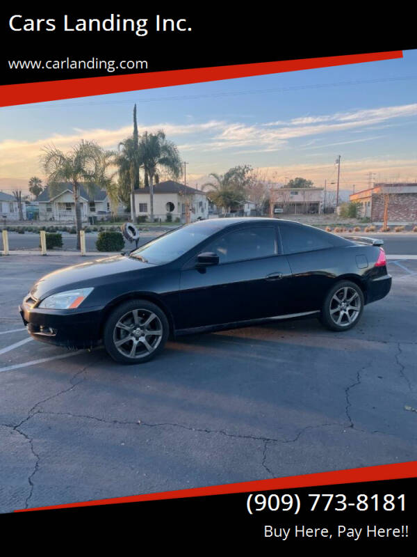 2006 Honda Accord for sale at Cars Landing Inc. in Colton CA