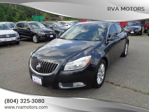 2013 Buick Regal for sale at RVA MOTORS in Richmond VA