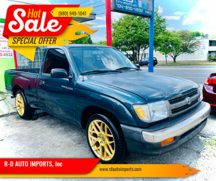 1998 Toyota Tacoma for sale at R-D AUTO IMPORTS, Inc in Charlotte NC