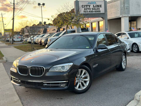 2013 BMW 7 Series for sale at City Line Auto Sales in Norfolk VA