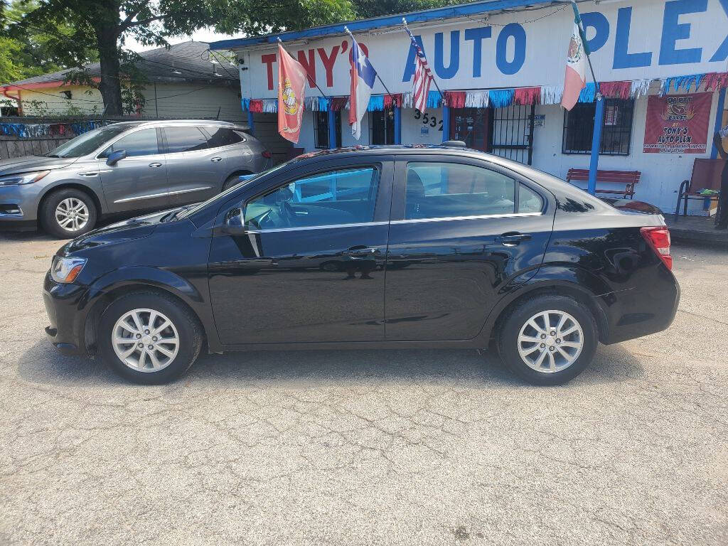 Used Car 2019 Chevrolet Sonic  Sedan 4 Dr. Lt Auto 4dr Sedan Front Wheel Drive For Sale Under $10,000 In San Antonio, Texas