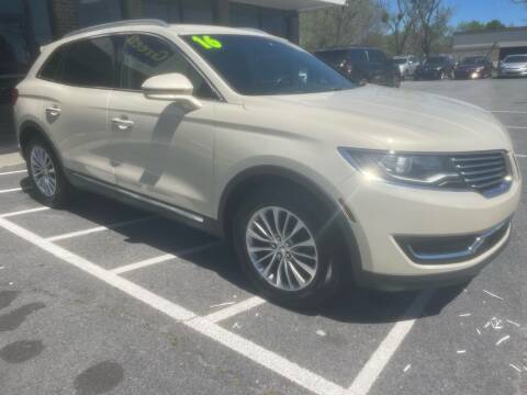 2016 Lincoln MKX for sale at Greenville Motor Company in Greenville NC