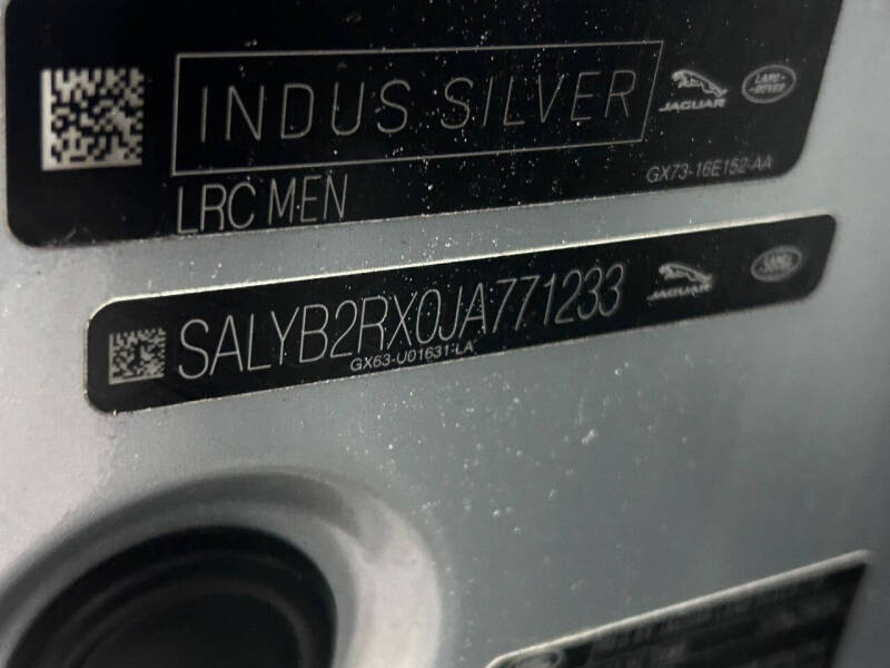 2018 Land Rover Range Rover Velar P250 S