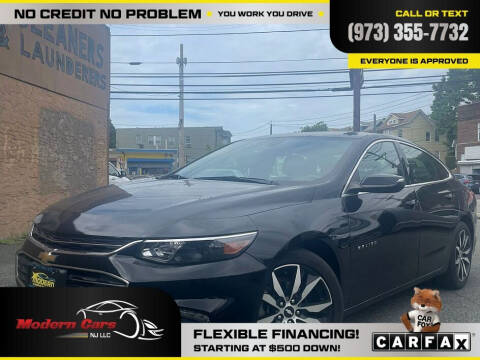 2018 Chevrolet Malibu for sale at Modern Cars in Irvington NJ