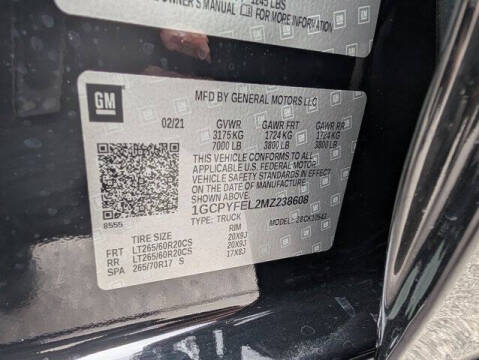 2021 Chevrolet Silverado 1500