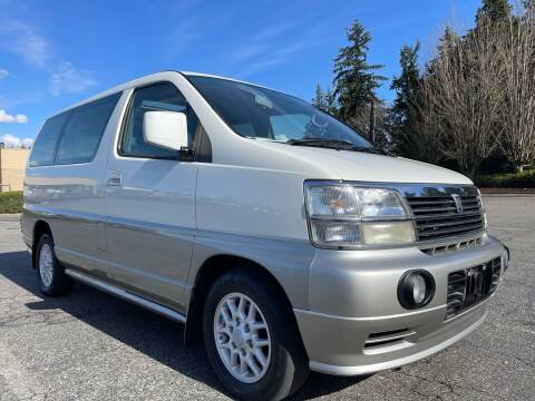 1997 Nissan Elgrand for sale at JDM Car & Motorcycle LLC in Shoreline WA