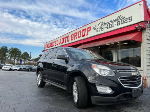2017 Chevrolet Equinox for sale at Unlimited Auto Group of Marietta in Marietta GA