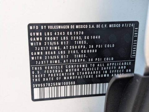 2024 Volkswagen Taos S