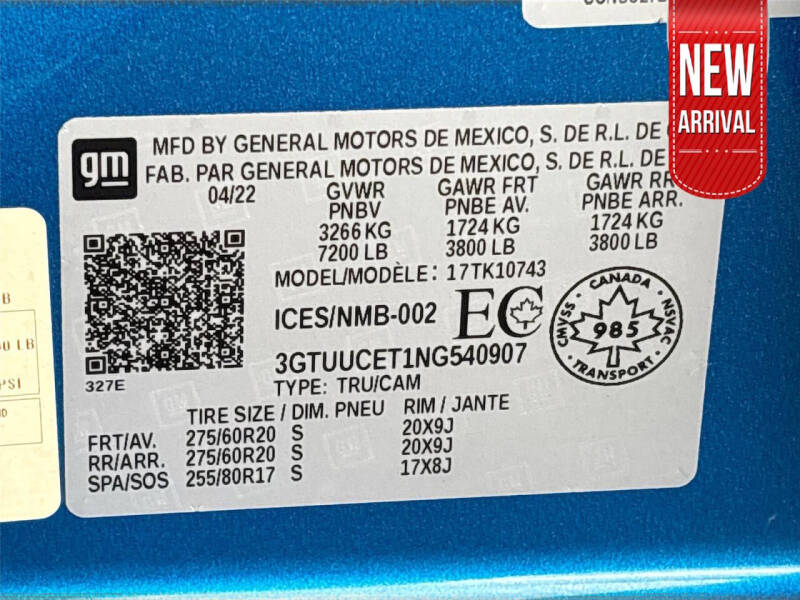 2022 GMC Sierra 1500