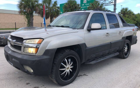 2004 Chevrolet Avalanche for sale at Florida Auto Wholesales Corp in Miami FL