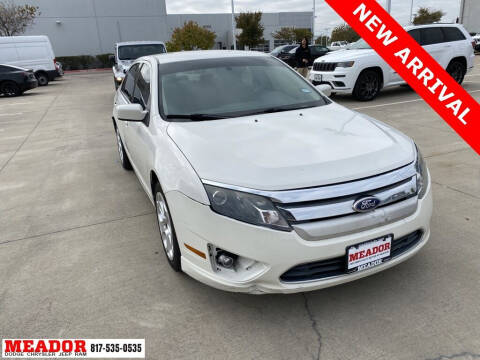 2010 Ford Fusion for sale at Meador Dodge Chrysler Jeep RAM in Fort Worth TX