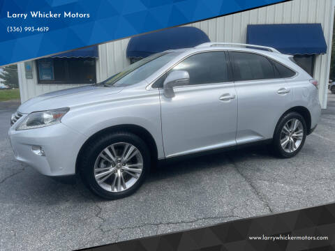 2015 Lexus RX 350 for sale at Larry Whicker Motors in Kernersville NC