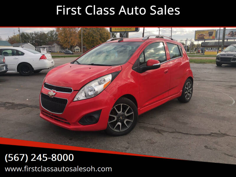 2014 Chevrolet Spark for sale at First Class Auto Sales in Fostoria OH