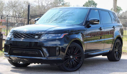 2019 Land Rover Range Rover Sport for sale at S&A Automotive Corp DBA CRU in Houston TX