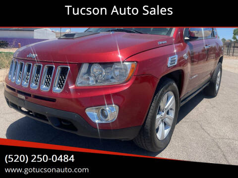 2012 Jeep Compass for sale at Tucson Auto Sales in Tucson AZ