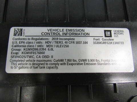 2019 Chevrolet Express 3500