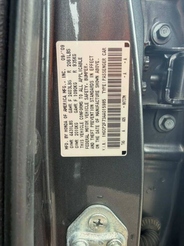 2009 Honda Accord EX V6