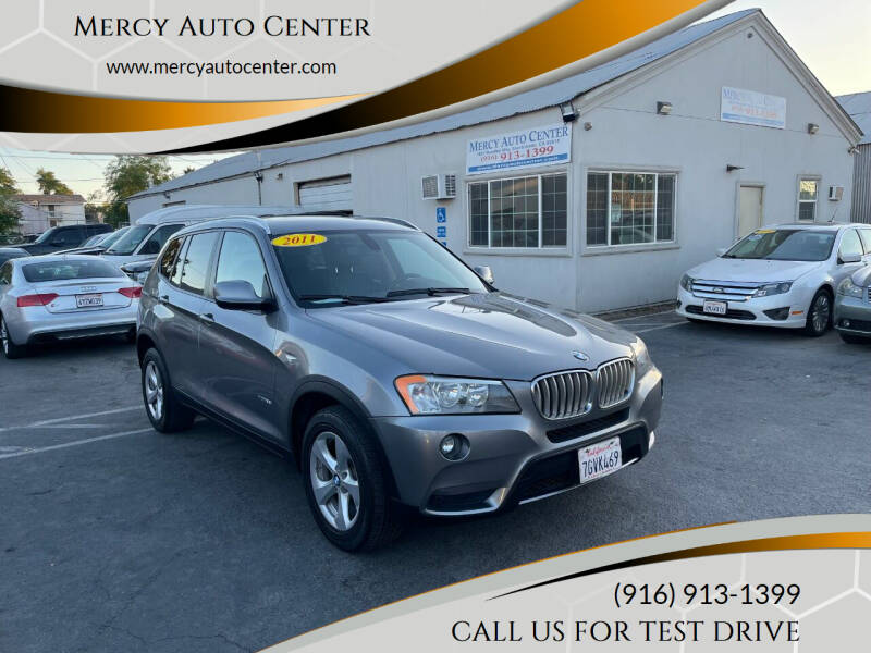 2011 BMW X3 for sale at Mercy Auto Center in Sacramento CA