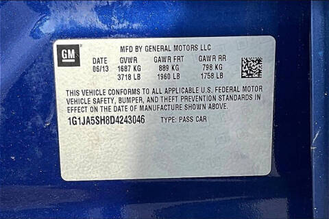 2013 Chevrolet Sonic LS Auto