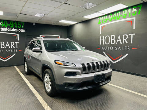 2015 Jeep Cherokee for sale at Hobart Auto Sales in Hobart IN