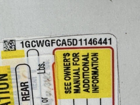 2013 Chevrolet Express 2500