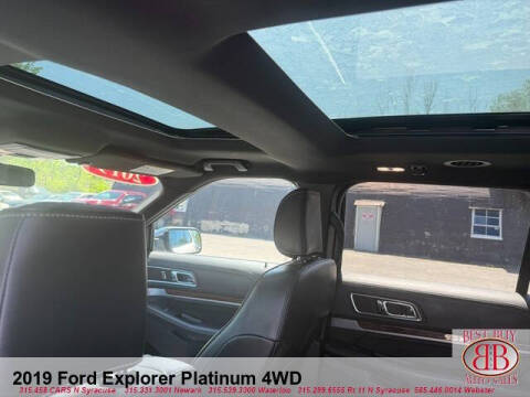 2019 Ford Explorer Platinum