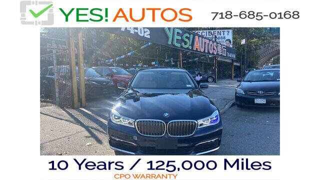 2016 BMW 7 Series for sale at Yes Haha in Flushing NY
