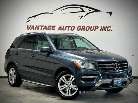 2012 Mercedes-Benz M-Class for sale at Vantage Auto Group Inc in Fresno CA