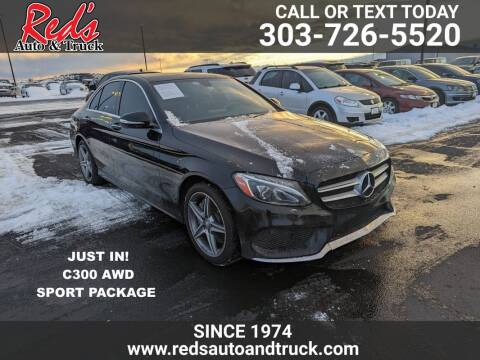 2015 Mercedes-Benz C-Class for sale at Red's Auto and Truck in Longmont CO