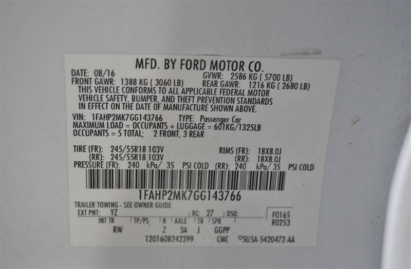 2016 Ford Taurus Police Interceptor