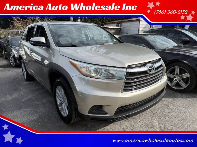 2015 Toyota Highlander LE