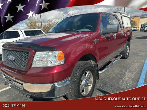 2006 Ford F-150 for sale at ALBUQUERQUE AUTO OUTLET in Albuquerque NM