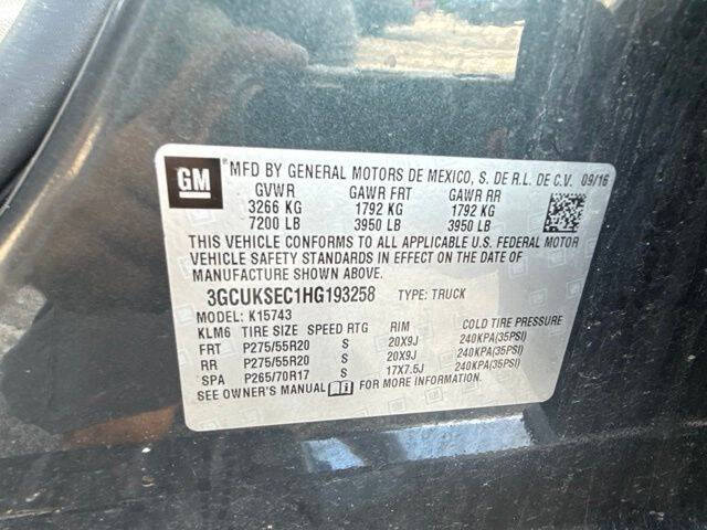 2017 Chevrolet Silverado 1500