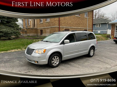 2008 Chrysler Town and Country for sale at First Line Motors in Brownsburg IN