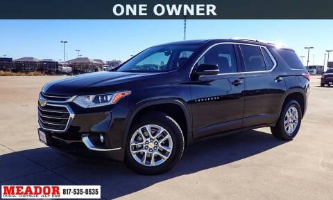 2019 Chevrolet Traverse for sale at Meador Dodge Chrysler Jeep RAM in Fort Worth TX