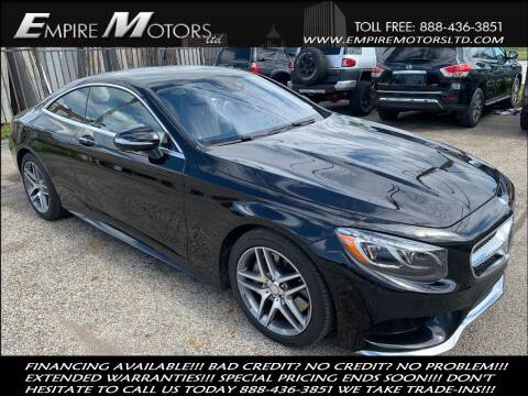 2016 Mercedes-Benz S-Class for sale at Empire Motors LTD in Cleveland OH
