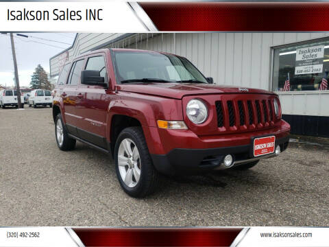 2011 Jeep Patriot for sale at Isakson Sales INC in Waite Park MN