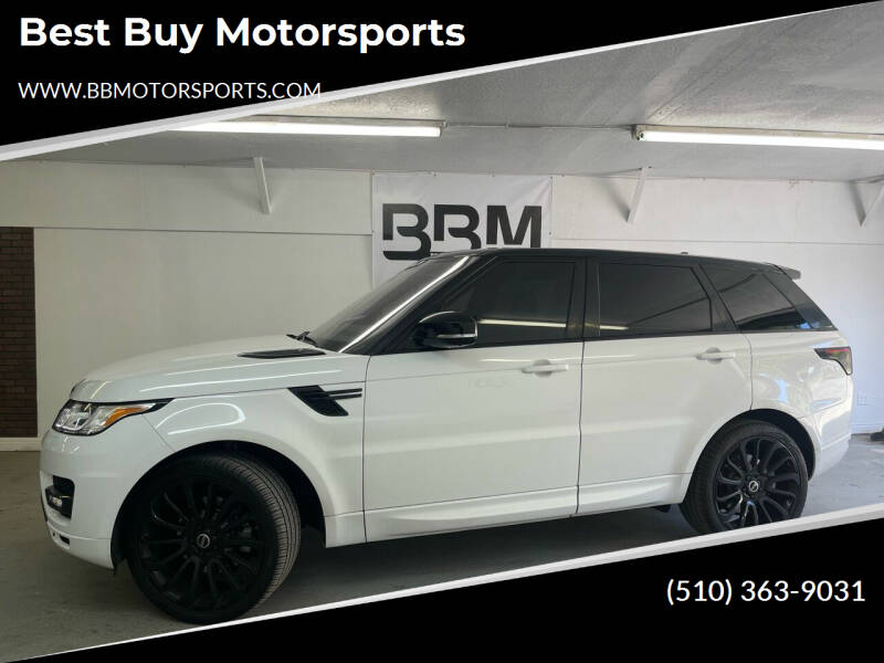 2016 Land Rover Range Rover Sport for sale at Best Buy Motorsports in Hayward CA