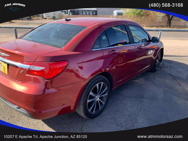 2012 Chrysler 200 for sale at ATM MOTORS in Apache Junction, AZ