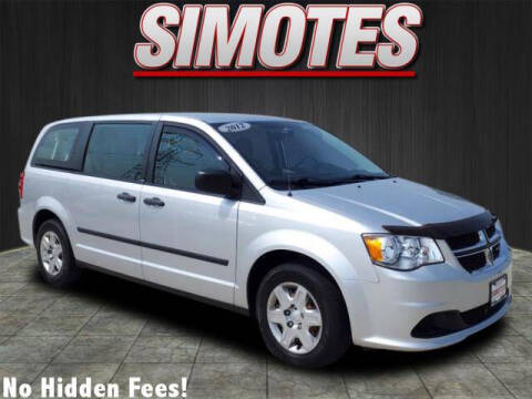 2012 Dodge Grand Caravan for sale at SIMOTES MOTORS in Minooka IL