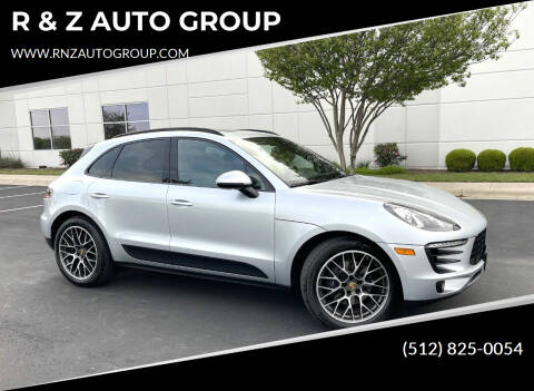 2018 Porsche Macan for sale at R & Z AUTO GROUP in Austin TX