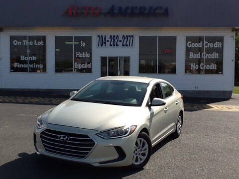 2017 Hyundai Elantra for sale at Auto America - Monroe in Monroe NC