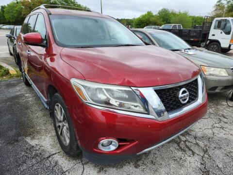 2013 Nissan Pathfinder for sale at Tony's Auto Sales in Jacksonville FL