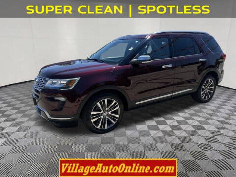 2018 Ford Explorer Platinum
